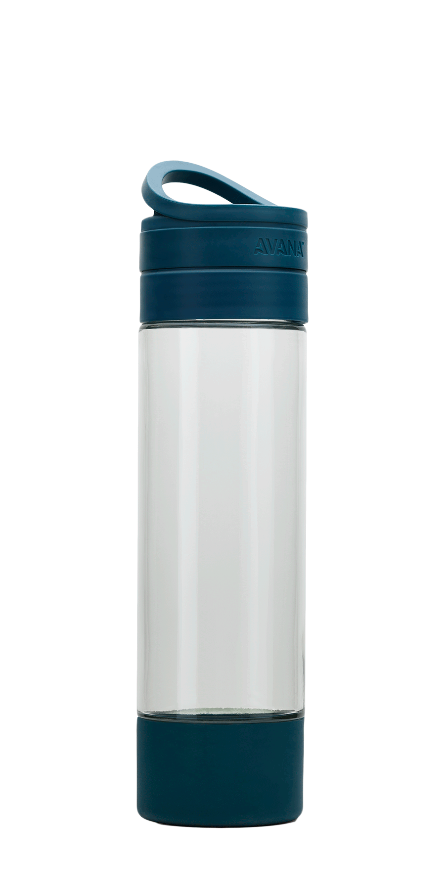 Makai Glass Water Bottle with Glass Spout and Silicone Boot